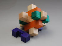 9 Piece Japanese Kumiki Puzzle