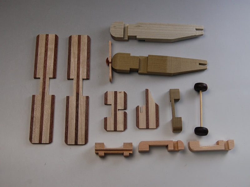 LARGE Airplane Kumiki Puzzle