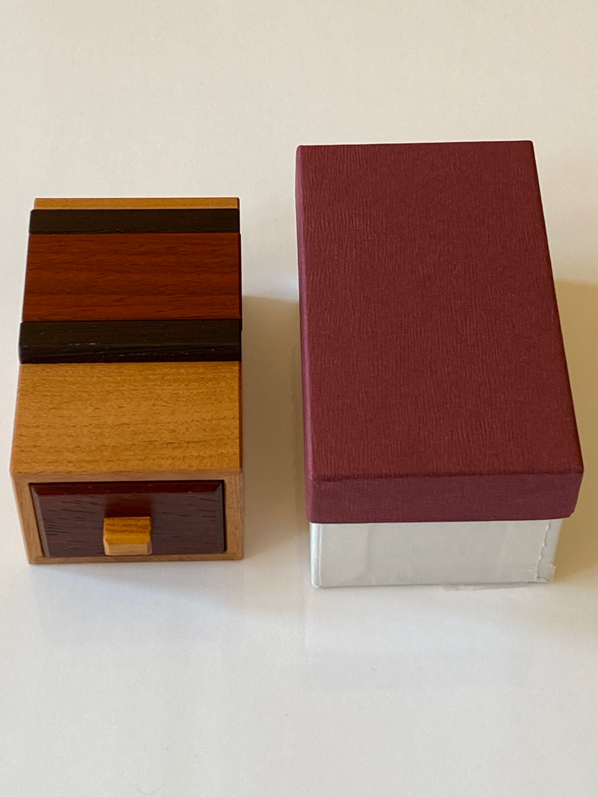 Another Aquarius Drawer Japanese Puzzle Box by Hiroshi Iwahara