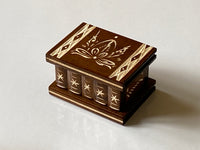 SMALL Romanian Secret Puzzle Box (Brown)