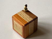 Bara-Bara Box with Snowman Japanese Puzzle  by Osamu Kasho