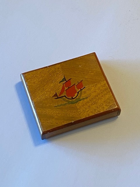 Vintage Zougan Magic Tobacco Case Puzzle