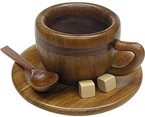 Coffee Cup Japanese Trick Box by Akio Kamei
