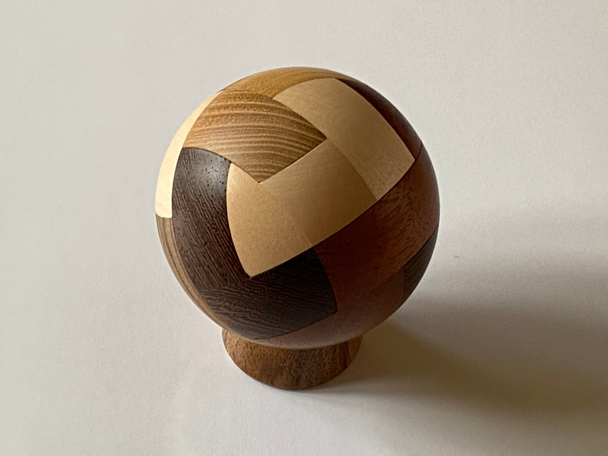 Convolution Ball Limited Edition Puzzle by Stewart Cofin and Pelikan Puzzles