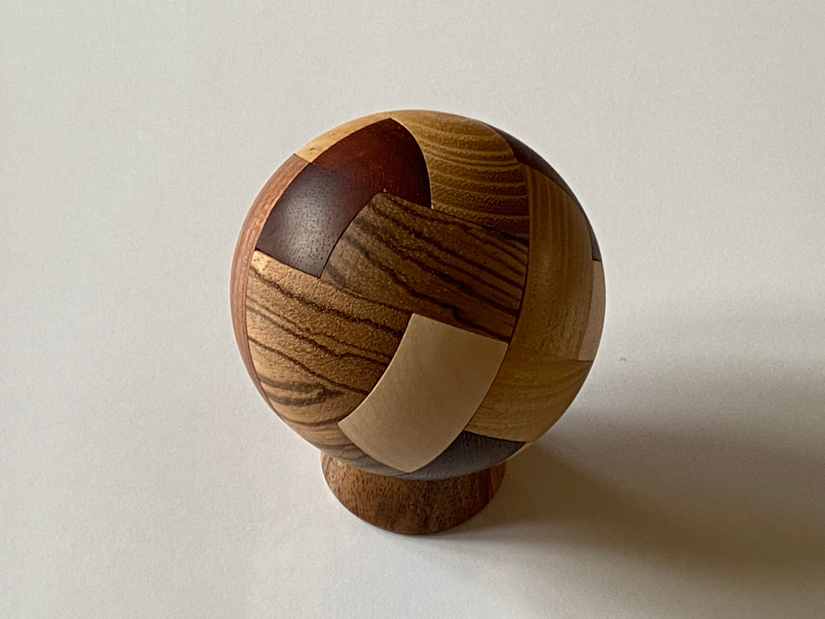 Convolution Ball Limited Edition Puzzle by Stewart Cofin and Pelikan Puzzles