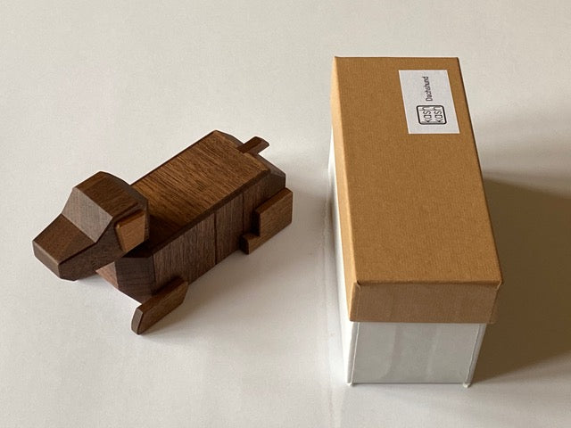 Dachshund Japanese Puzzle by Osamu Kasho