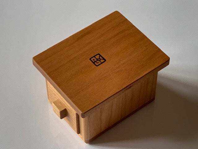 Drawer with a Lid Puzzle Box by Akio Kamei