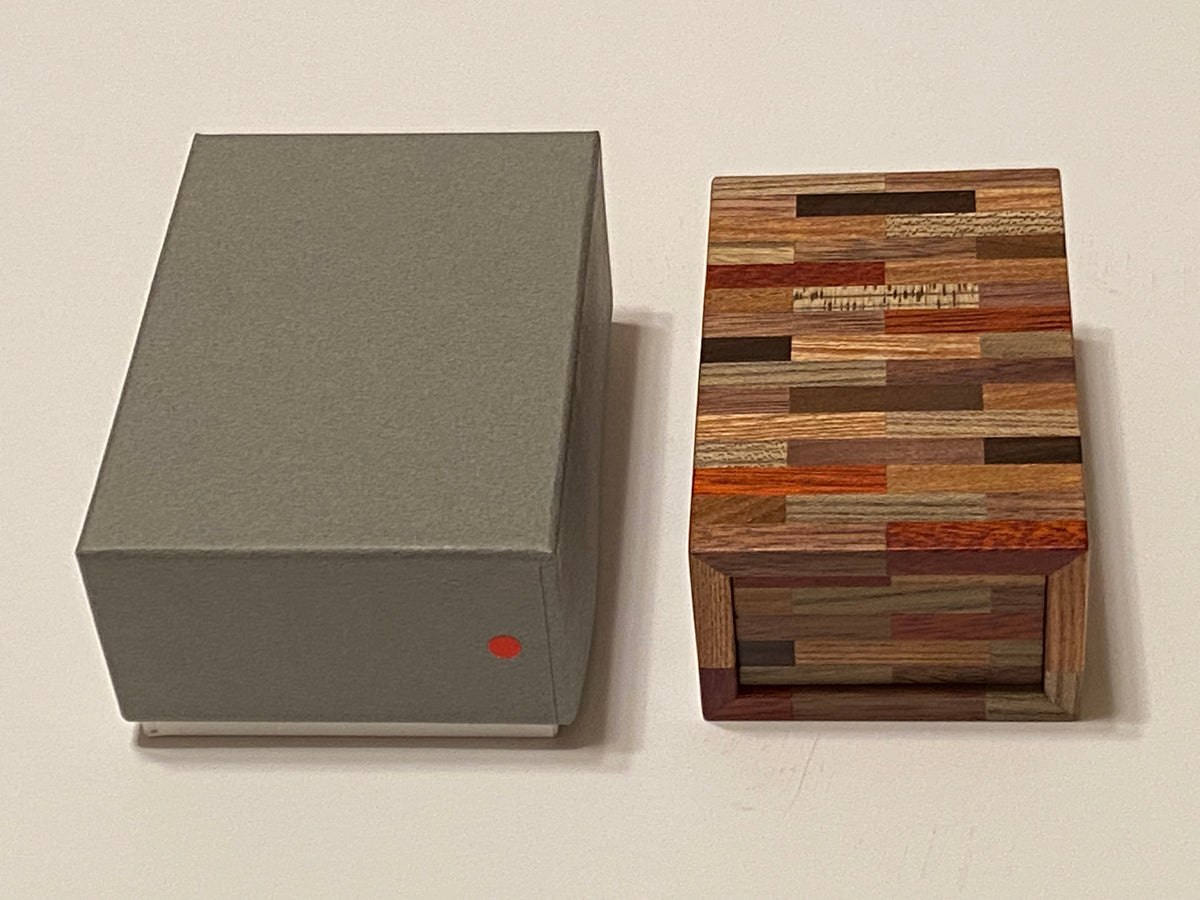"Hit Box" Limited Edition Japanese Puzzle Box Designed by Hideto Satou