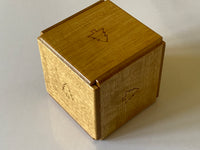 Box with 5 Trees Japanese Puzzle Box by Hiroshi Iwahara