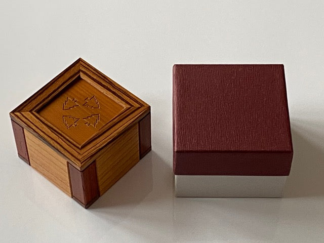 House with Trees Puzzle Box by Hiroshi Iwahara