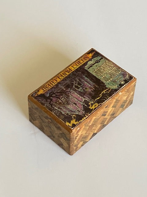 Vintage Disneyland Haunted Mansion Japanese Secret Panel Chest