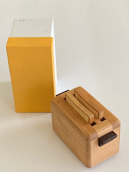 BreadTTUGI & KKUKKU'S BAKERY4点セット Toaster (Small) Karakuri Japanese Puzzle Box – Puzzle Box World
