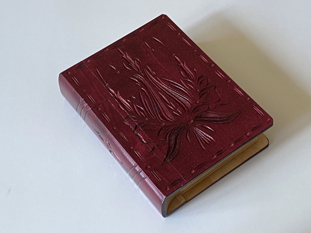 Transylvanian Secret Book Box (Solid Red)