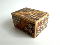 3.5 Sun Yosegi Kumiki Japanese Puzzle Box