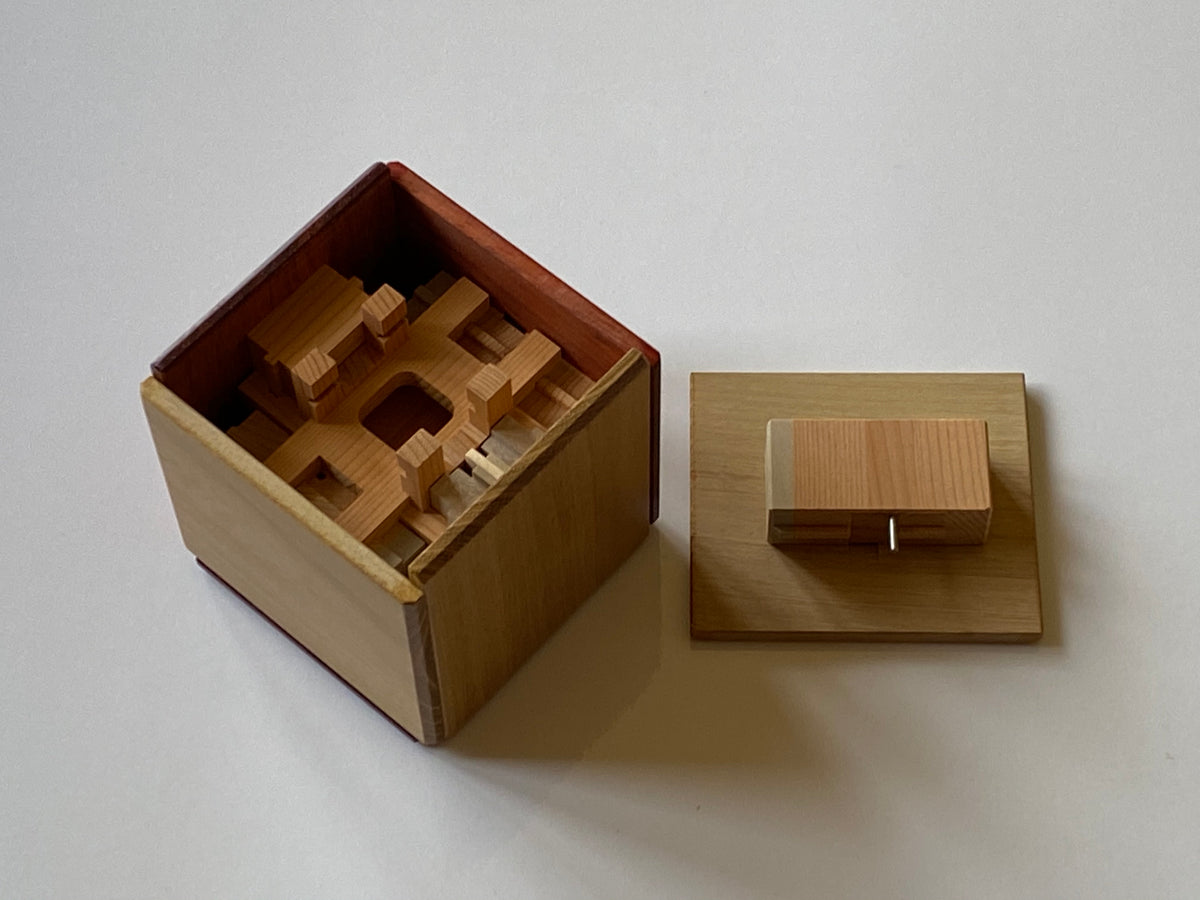 Aquarius Puzzle Box (Small) by Hiroshi Iwahara