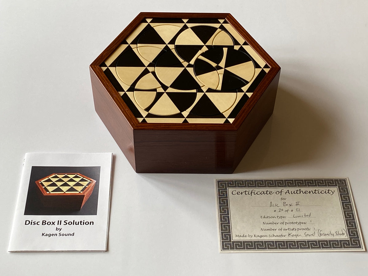 Disk II Limited Edition Puzzle Box by Kagen Sound