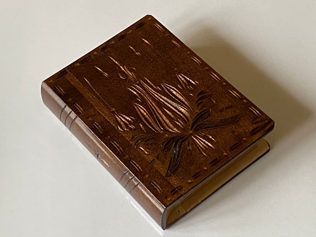 Transylvanian Secret Book Box (Solid Brown)