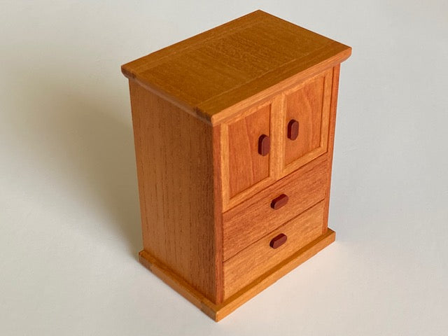 Karakuri Chest Japanese Puzzle Box by Hideaki Kawashima