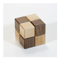 2 Step Karakuri Japanese Cube Puzzle Box #3