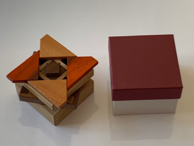 Secret Base Japanese Trick Puzzle Box (V)