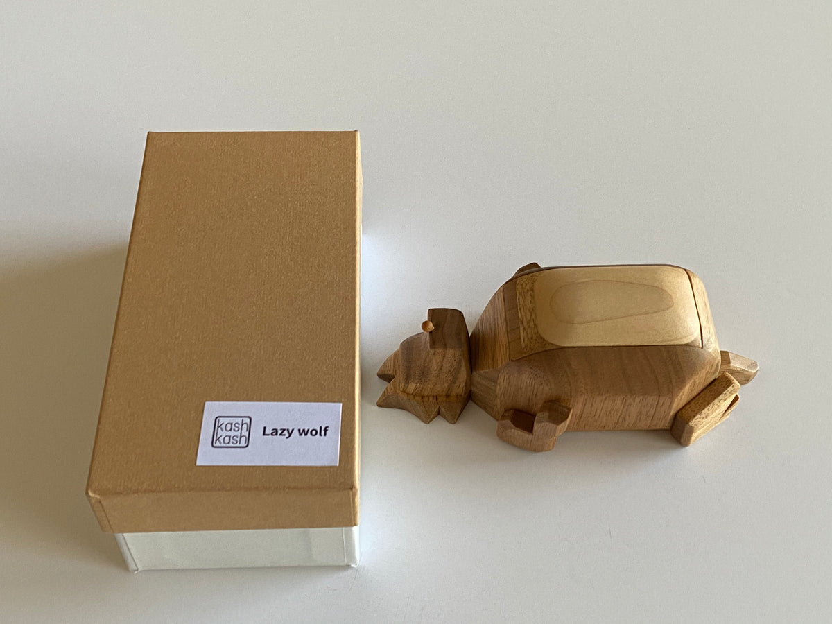 Lazy Wolf Japanese Puzzle by Osamu Kasho