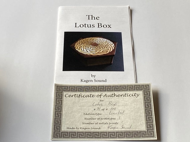 Lotus Puzzle by Kagen Sound (formerly Kagen Schaefer)