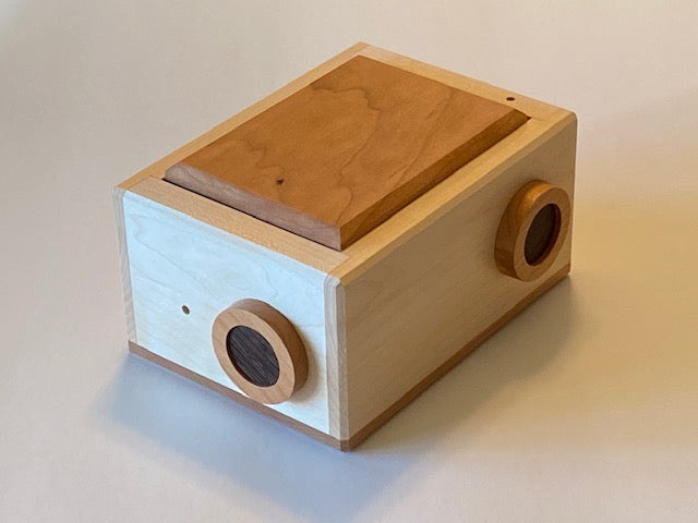 Portal Puzzle Box crafted by DedWood Crafts