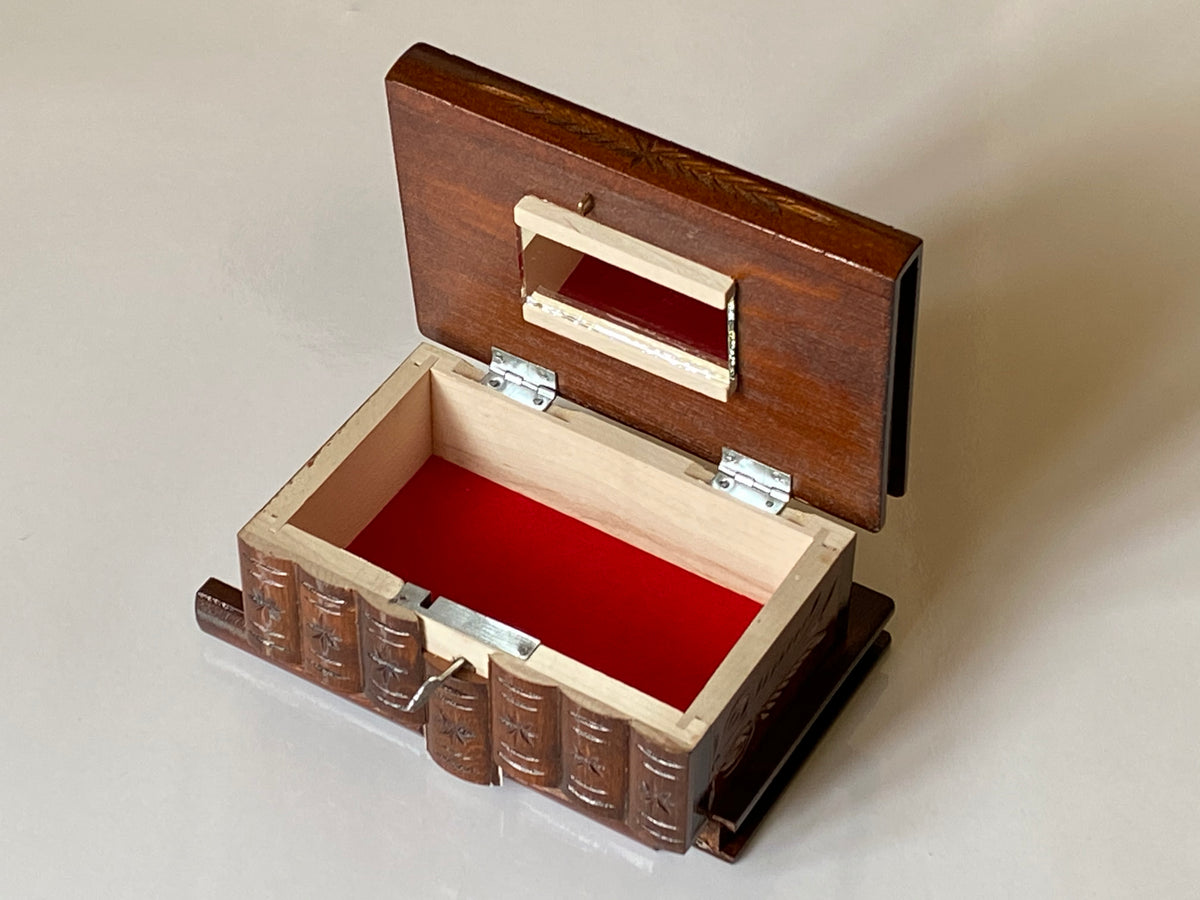 Romanian Secret Puzzle Box (Solid Brown)