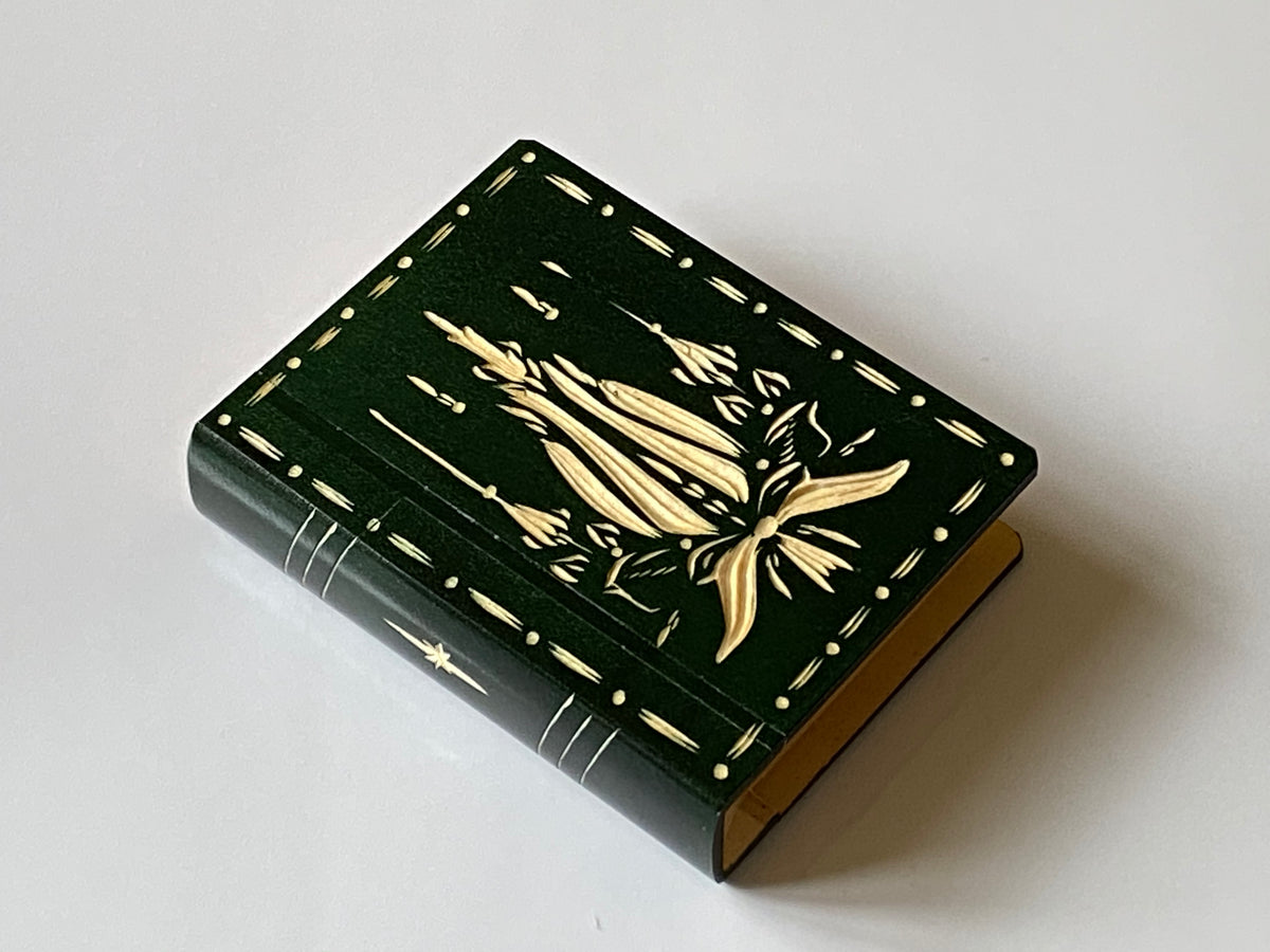 Transylvanian Secret Book Box (Green)
