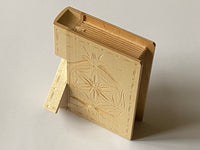 Transylvanian Secret Book Box (Natural Wood)