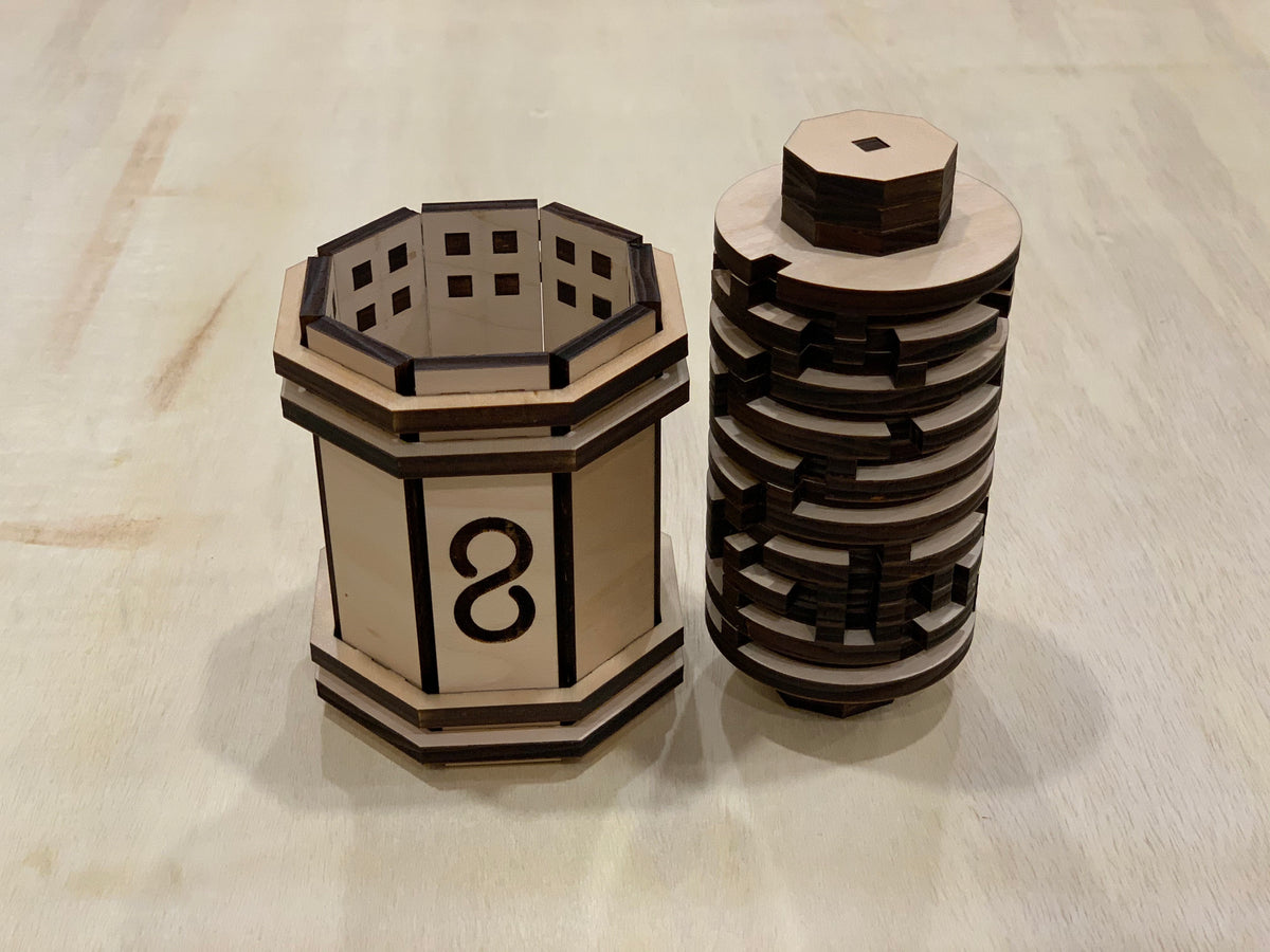 Solaris Rotating Maze Puzzle Box