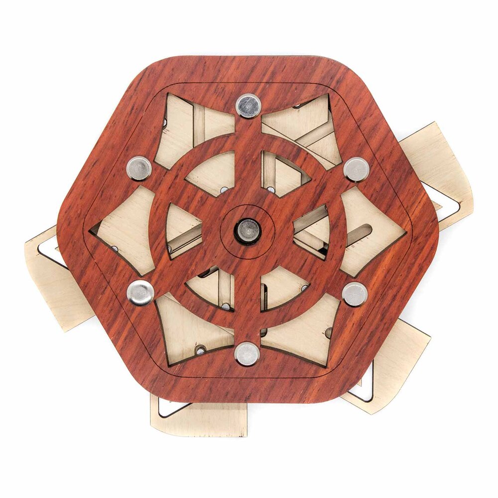 Sternary Box German Trick Puzzle Box