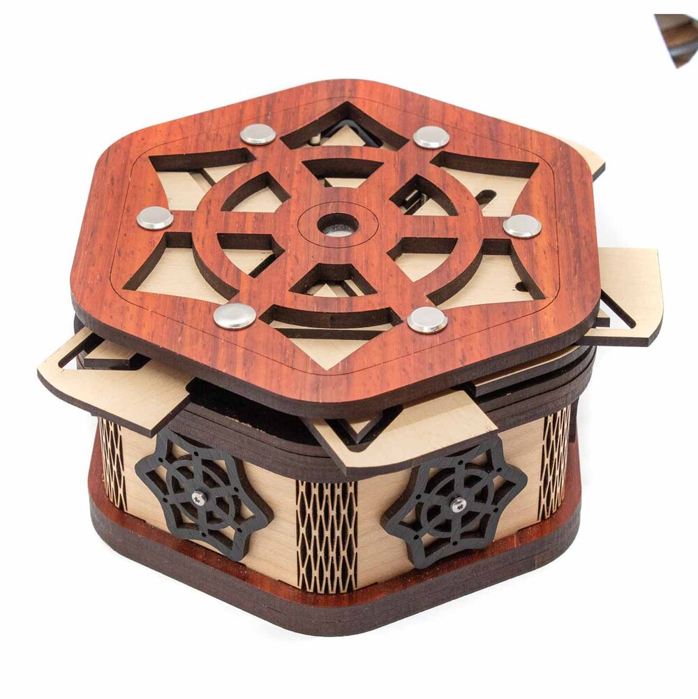 Sternary Box German Trick Puzzle Box