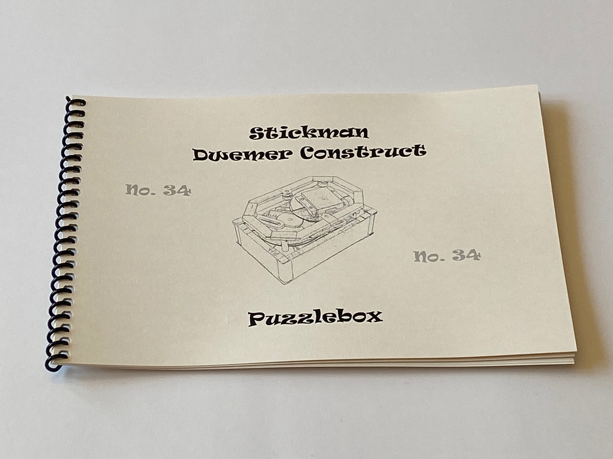 Stickman Dwemer Construct Puzzle Box - Hard to Find!