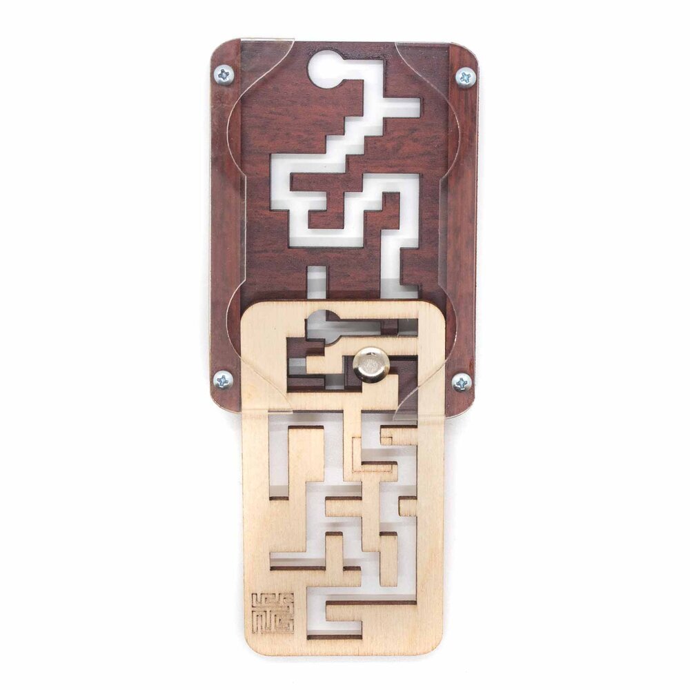 Two Keys German Trick Puzzle Box