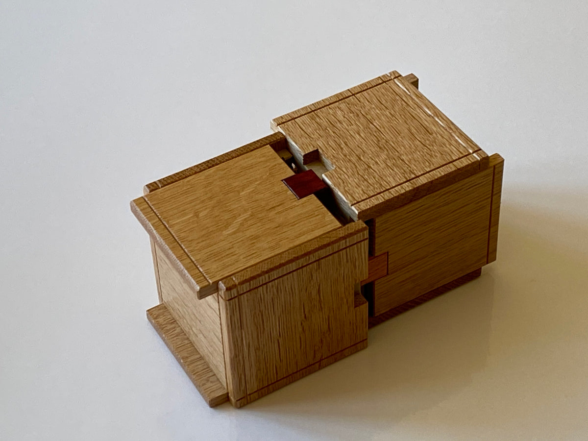 Twin 3 Japanese Puzzle Box by Hideaki Kawashima