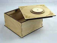 Wheelie Bin Puzzle Box (Self Assembly Kit)