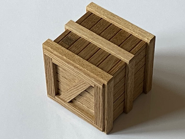 Mini Packing Box (Crate) II Japanese Puzzle Box by Yoshiyuki Ninomiya