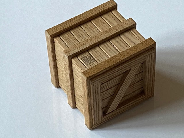 Mini Packing Box (Crate) II Japanese Puzzle Box by Yoshiyuki Ninomiya