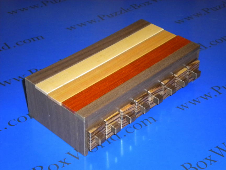 Another Binary Drawer Japanese Puzzle Box by Hiroshi Iwahara