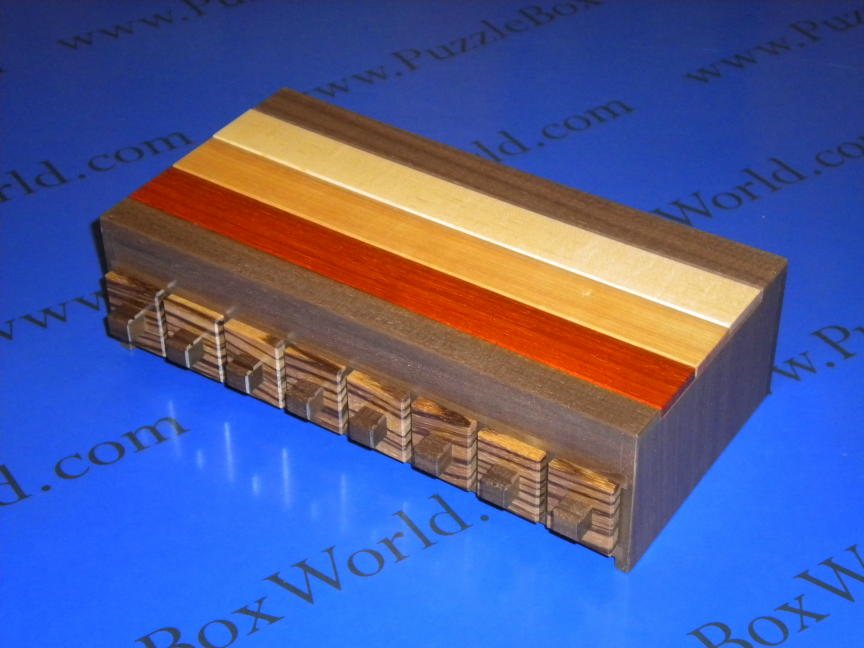 Another Binary Drawer Japanese Puzzle Box by Hiroshi Iwahara