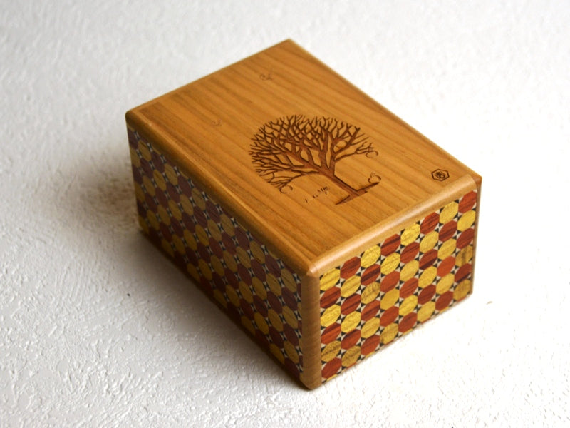 Box with a Tree (Kagome Special Edition) Japanese Puzzle Box