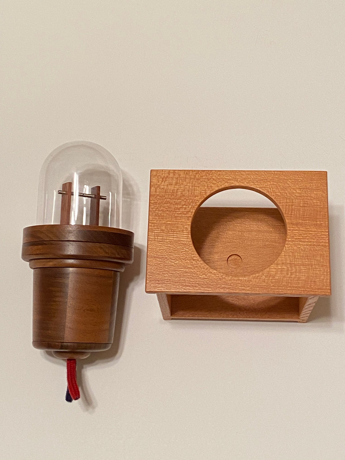 Miniature Bulb Japanese Puzzle Box crafted by Hiroshi Iwahara