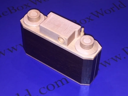 Spring Camera Japanese Puzzle Box by Hideaki Kawashima
