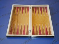 Transylvanian Chess/Backgammon Wooden Set (Small Black)
