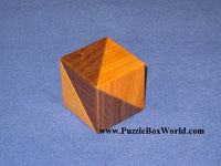Cube Box II  Japanese Puzzle Box  by Akio Kamei 2