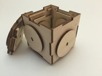 The Cubey 4 Puzzle Box (Self Assembly Kit)