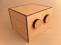 Double Two Puzzle Box (Self Assembly Kit)