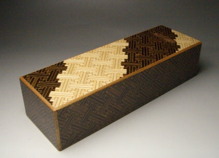 9 Sun 10 Step 2C Saya Coin Bank Japanese Puzzle Box By Mr. Yamanaka