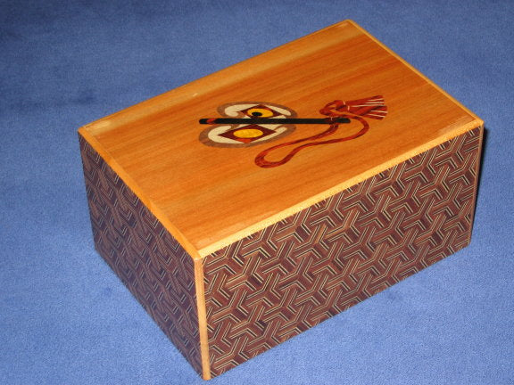 6 Sun 10 Step Limited Edition Sumo Japanese Puzzle Box 2